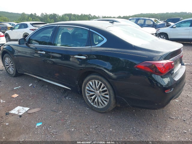 2015 Infiniti Q70l 3.7x მანქანა იყიდება აუქციონზე, vin: JN1BY1PR1FM830552, აუქციონის ნომერი: 45335061