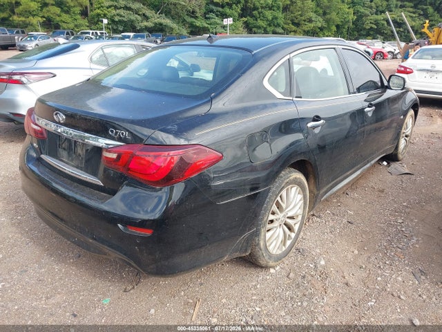 2015 Infiniti Q70l 3.7x მანქანა იყიდება აუქციონზე, vin: JN1BY1PR1FM830552, აუქციონის ნომერი: 45335061