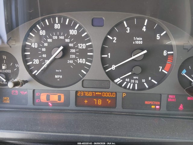45335143 :رقم المزاد ، WBADD6325VBW18039 vin ، 1997 Bmw 528i مزاد بيع