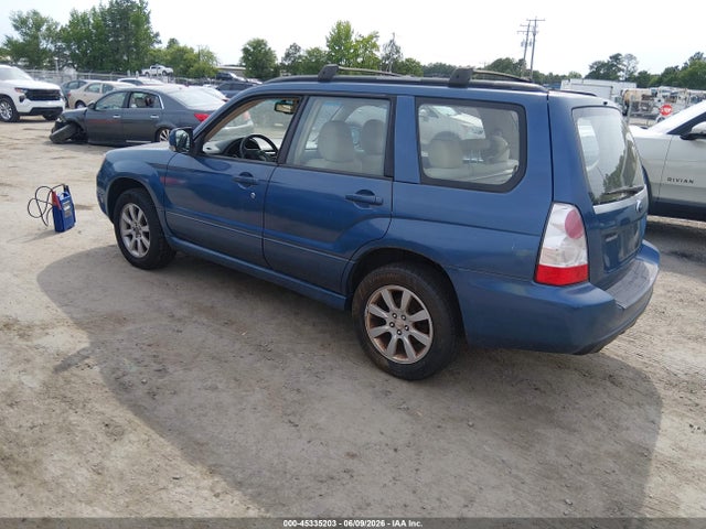 2007 Subaru Forester 2.5x მანქანა იყიდება აუქციონზე, vin: JF1SG65607H734921, აუქციონის ნომერი: 45335203
