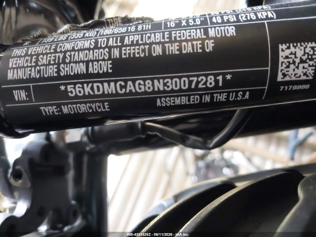 INDIAN MOTORCYCLE CO. Chief 2022 56KDMCAG8N3007281 Image 10