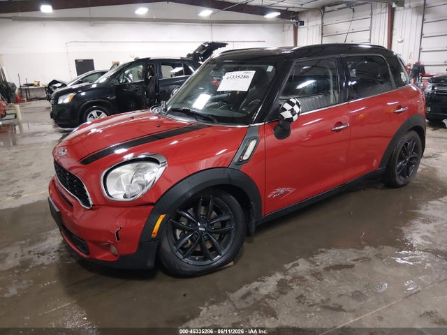 2014 Mini Countryman Cooper S მანქანა იყიდება აუქციონზე, vin: WMWZC5C56EWP41497, აუქციონის ნომერი: 45335286