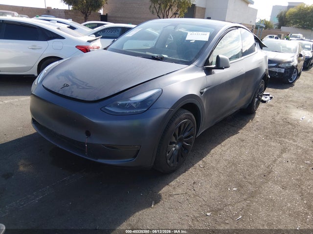 Продажа на аукционе авто 2023 Tesla Model Y Awd/long Range Dual Motor All-wheel Drive, vin: 7SAYGDEE1PA166677, номер лота: 45335380