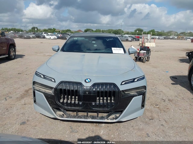 2023 Bmw 740 I მანქანა იყიდება აუქციონზე, vin: WBA23EH08PCM54262, აუქციონის ნომერი: 45335387