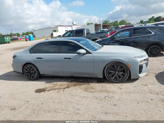 2023 Bmw 740 I მანქანა იყიდება აუქციონზე, vin: WBA23EH08PCM54262, აუქციონის ნომერი: 45335387