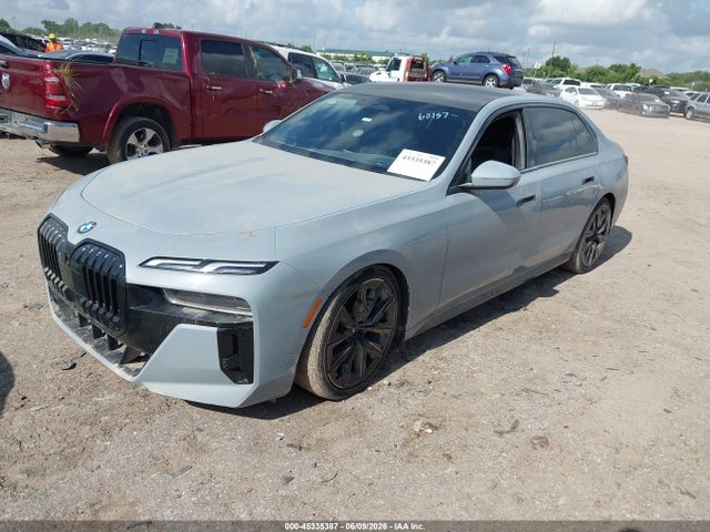 2023 Bmw 740 I მანქანა იყიდება აუქციონზე, vin: WBA23EH08PCM54262, აუქციონის ნომერი: 45335387