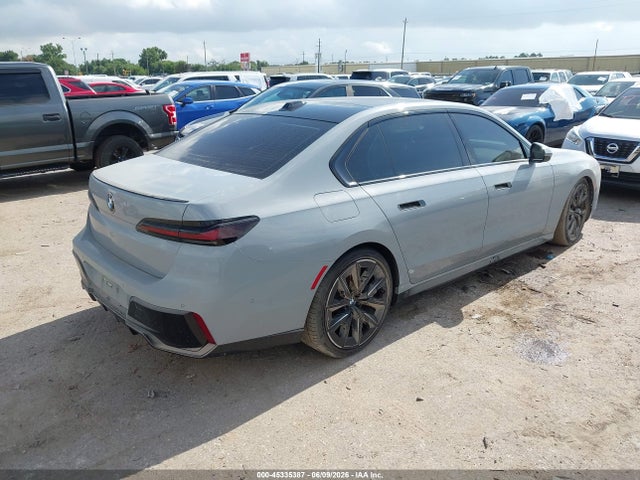 2023 Bmw 740 I მანქანა იყიდება აუქციონზე, vin: WBA23EH08PCM54262, აუქციონის ნომერი: 45335387