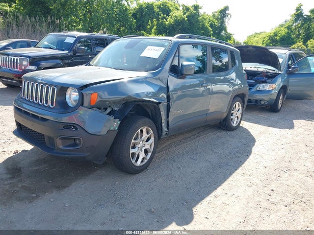 45335423 :رقم المزاد ، ZACCJBBB2JPH88912 vin ، 2018 Jeep Renegade Latitude 4x4 مزاد بيع