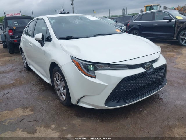 45335437 :رقم المزاد ، JTDEPRAEXLJ012834 vin ، 2020 Toyota Corolla Le مزاد بيع