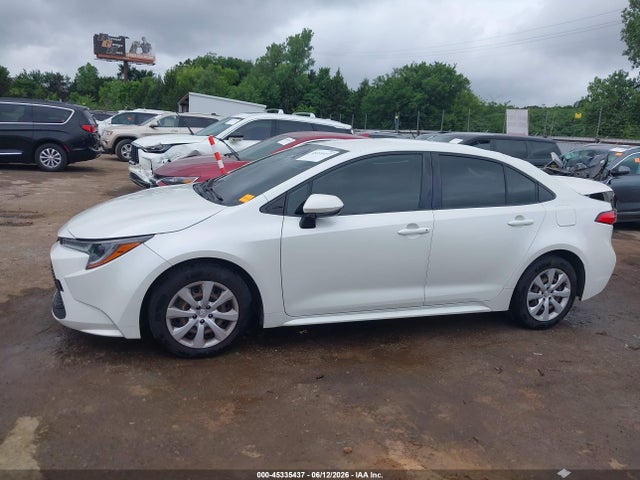 45335437 :رقم المزاد ، JTDEPRAEXLJ012834 vin ، 2020 Toyota Corolla Le مزاد بيع
