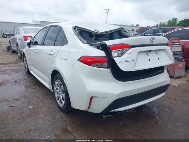45335437 :رقم المزاد ، JTDEPRAEXLJ012834 vin ، 2020 Toyota Corolla Le مزاد بيع