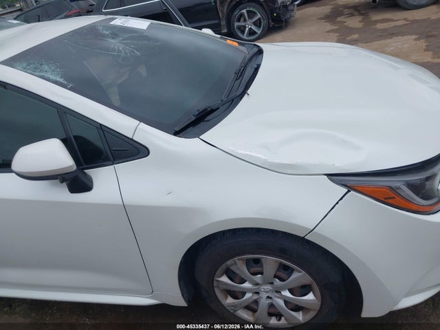 45335437 :رقم المزاد ، JTDEPRAEXLJ012834 vin ، 2020 Toyota Corolla Le مزاد بيع
