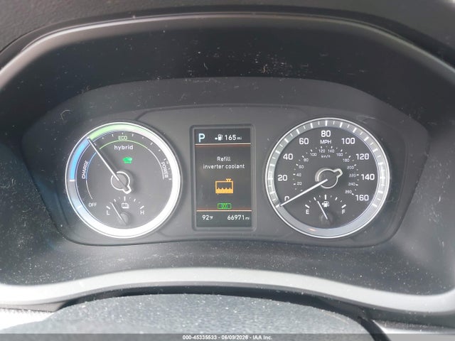 Aukcja sprzedaży 2019 Hyundai Sonata Hybrid Se, vin: KMHE24L34KA091196, numer aukcji: 45335533