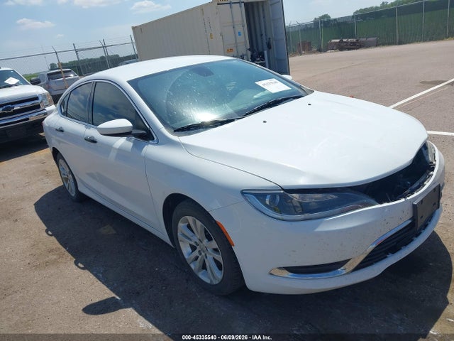 2015 Chrysler 200 Limited მანქანა იყიდება აუქციონზე, vin: 1C3CCCAB5FN753870, აუქციონის ნომერი: 45335540