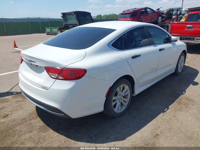 2015 Chrysler 200 Limited მანქანა იყიდება აუქციონზე, vin: 1C3CCCAB5FN753870, აუქციონის ნომერი: 45335540