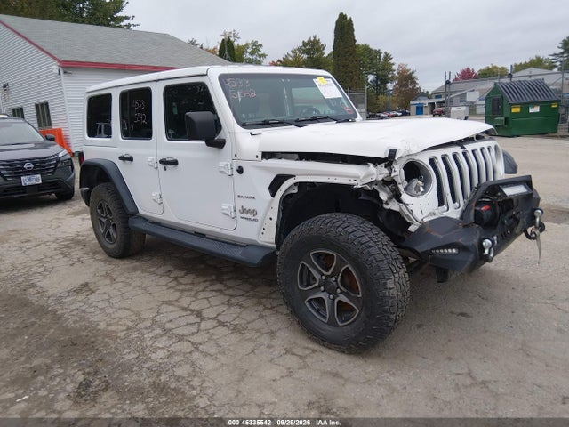 Продажа на аукционе авто 2020 Jeep Wrangler Unlimited Sahara 4x4, vin: 1C4HJXEN6LW182866, номер лота: 45335542
