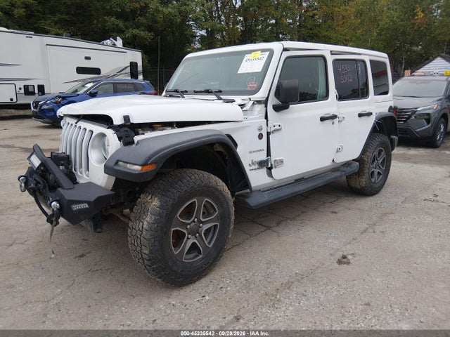 Aukcja sprzedaży 2020 Jeep Wrangler Unlimited Sahara 4x4, vin: 1C4HJXEN6LW182866, numer aukcji: 45335542