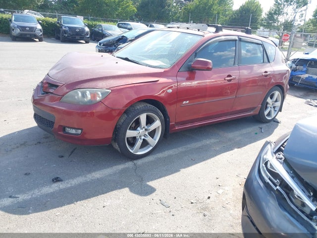 Продаж на аукціоні авто 2008 Mazda Mazda3 S Grand Touring, vin: JM1BK343581133691, номер лоту: 45335593