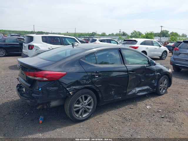 2018 Hyundai Elantra Sel მანქანა იყიდება აუქციონზე, vin: 5NPD84LF8JH226566, აუქციონის ნომერი: 45335598