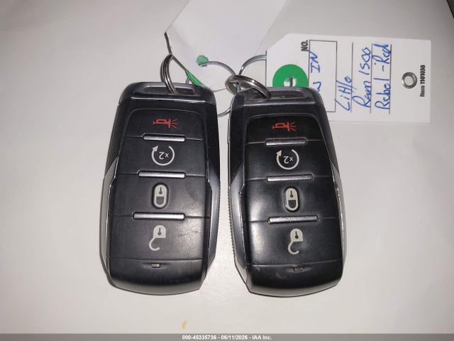 Aukcja sprzedaży 2019 Ram 1500 Rebel  4x4 5'7 Box, vin: 1C6SRFLT7KN910880, numer aukcji: 45335736
