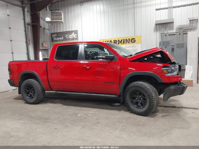 Aukcja sprzedaży 2019 Ram 1500 Rebel  4x4 5'7 Box, vin: 1C6SRFLT7KN910880, numer aukcji: 45335736