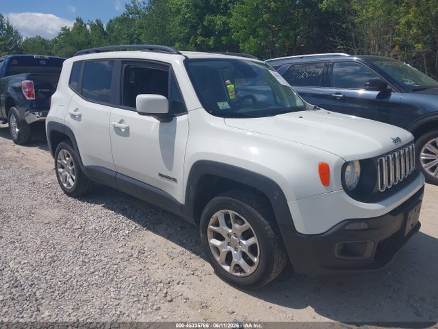 Aukcja sprzedaży 2017 Jeep Renegade Latitude 4x4, vin: ZACCJBBB3HPE89052, numer aukcji: 45335786