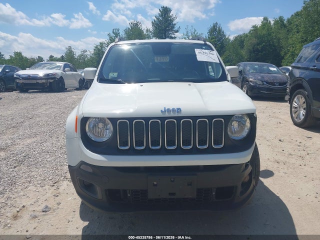 Aukcja sprzedaży 2017 Jeep Renegade Latitude 4x4, vin: ZACCJBBB3HPE89052, numer aukcji: 45335786