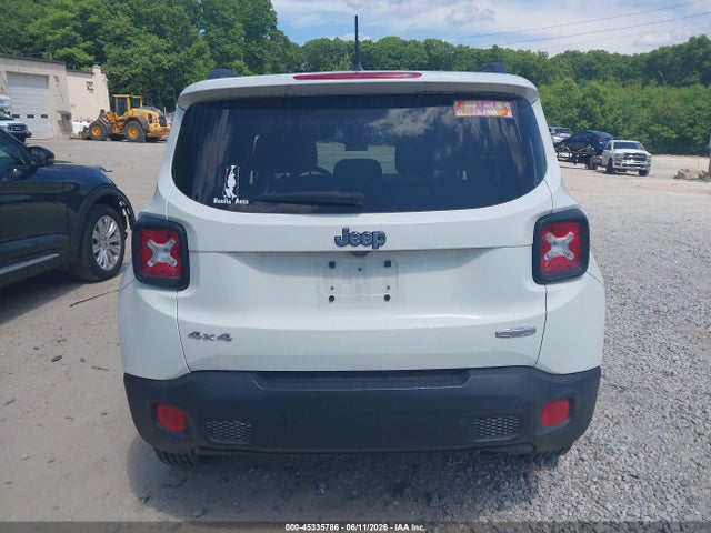 Aukcja sprzedaży 2017 Jeep Renegade Latitude 4x4, vin: ZACCJBBB3HPE89052, numer aukcji: 45335786