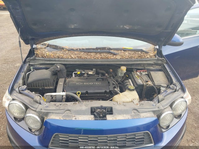 45335792 :رقم المزاد ، 1G1JC5SH6E4230727 vin ، 2014 Chevrolet Sonic Lt Auto مزاد بيع