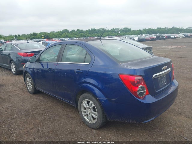 45335792 :رقم المزاد ، 1G1JC5SH6E4230727 vin ، 2014 Chevrolet Sonic Lt Auto مزاد بيع