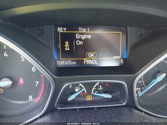 2017 Ford Focus Se მანქანა იყიდება აუქციონზე, vin: 1FADP3F23HL300400, აუქციონის ნომერი: 45335877