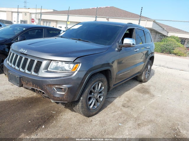 2014 Jeep Grand Cherokee Limited მანქანა იყიდება აუქციონზე, vin: 1C4RJFBG5EC339845, აუქციონის ნომერი: 45335879