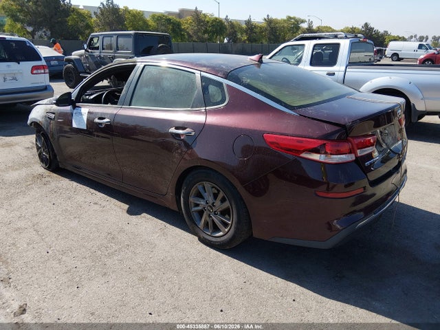Auction sale of the 2020 Kia Optima Lx, vin: 5XXGT4L36LG387692, lot number: 45335887