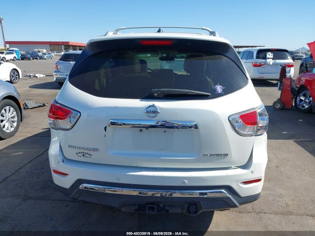 Продажа на аукционе авто 2015 Nissan Pathfinder Platinum, vin: 5N1AR2MN5FC633026, номер лота: 45335919