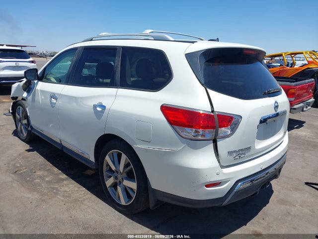 Продажа на аукционе авто 2015 Nissan Pathfinder Platinum, vin: 5N1AR2MN5FC633026, номер лота: 45335919