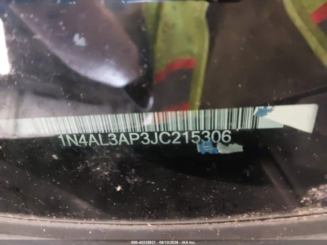1N4AL3AP3JC215306 Nissan Altima 2.5 Sl