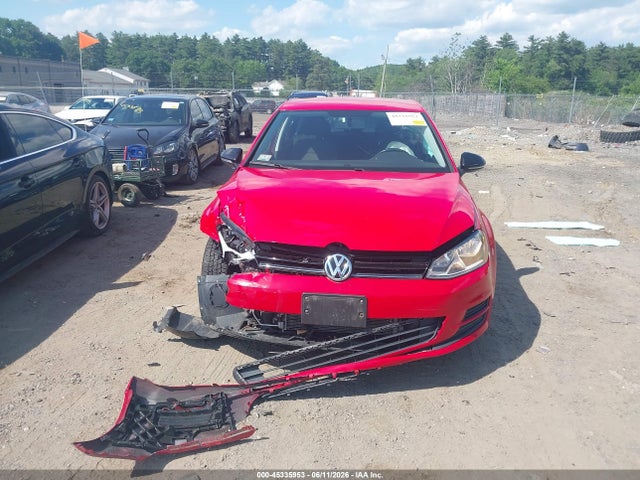 45335953 :رقم المزاد ، 3VW217AU7GM041617 vin ، 2016 Volkswagen Golf Tsi S 4-door مزاد بيع