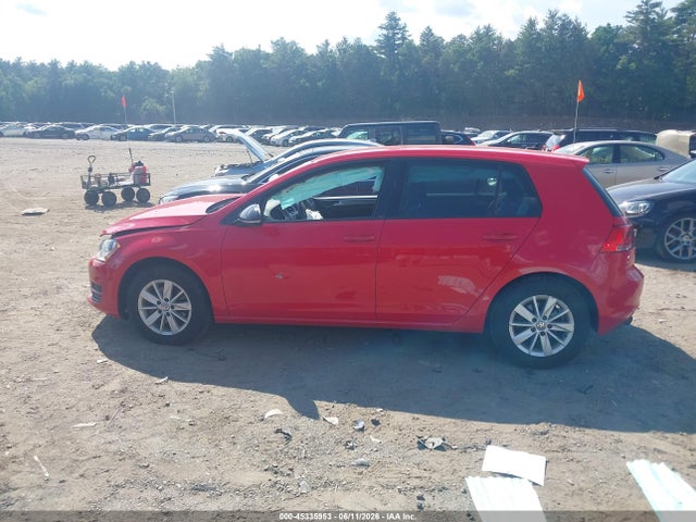 45335953 :رقم المزاد ، 3VW217AU7GM041617 vin ، 2016 Volkswagen Golf Tsi S 4-door مزاد بيع