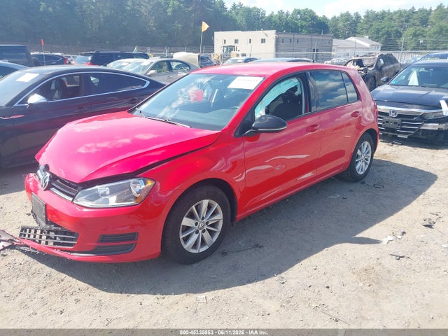 45335953 :رقم المزاد ، 3VW217AU7GM041617 vin ، 2016 Volkswagen Golf Tsi S 4-door مزاد بيع