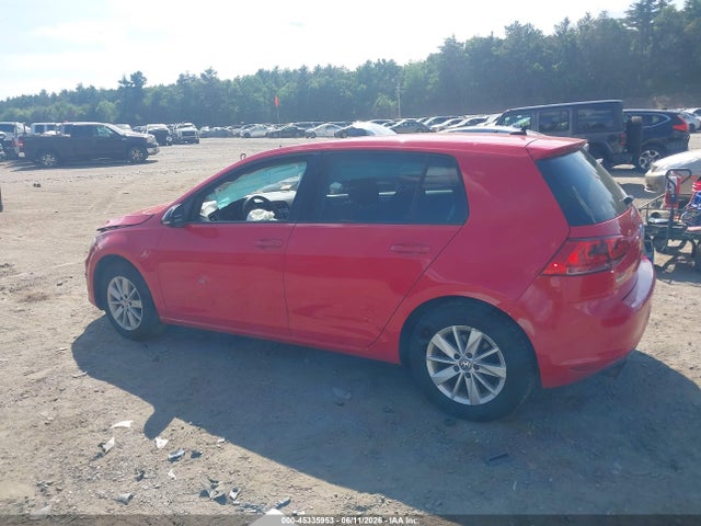45335953 :رقم المزاد ، 3VW217AU7GM041617 vin ، 2016 Volkswagen Golf Tsi S 4-door مزاد بيع