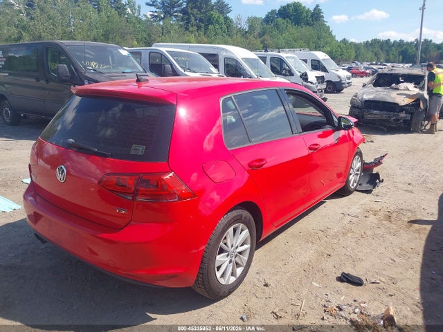 45335953 :رقم المزاد ، 3VW217AU7GM041617 vin ، 2016 Volkswagen Golf Tsi S 4-door مزاد بيع