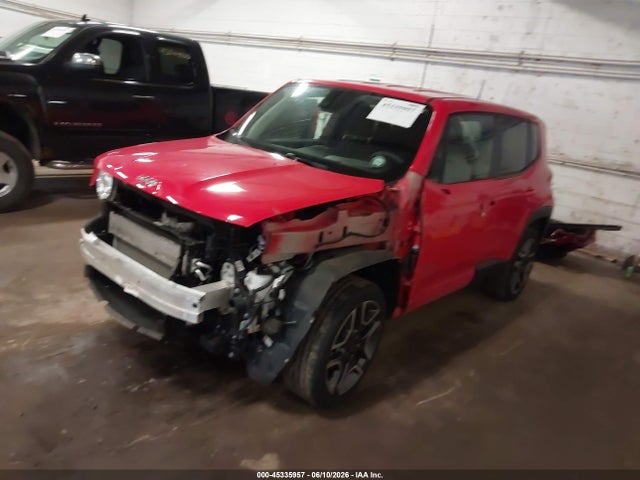 2021 Jeep Renegade Jeepster 4x4 მანქანა იყიდება აუქციონზე, vin: ZACNJDAB6MPN34823, აუქციონის ნომერი: 45335957