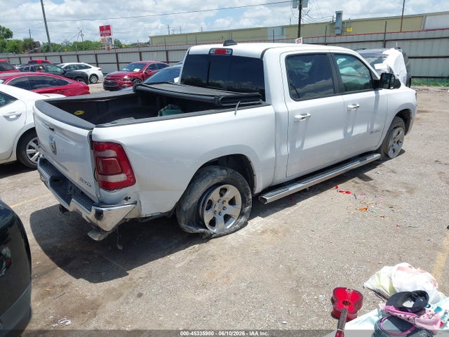 Продажа на аукционе авто 2020 Ram 1500 Big Horn  4x4 5'7 Box, vin: 1C6SRFFT0LN338791, номер лота: 45335980
