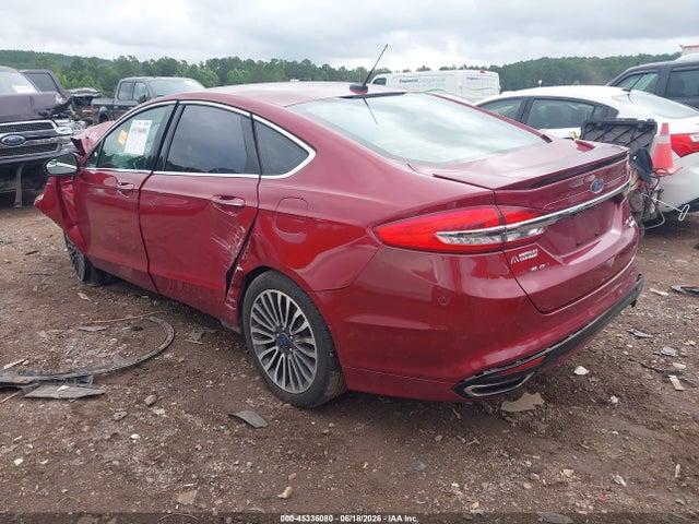 Продажа на аукционе авто 2017 Ford Fusion Titanium, vin: 3FA6P0K99HR131446, номер лота: 45336080