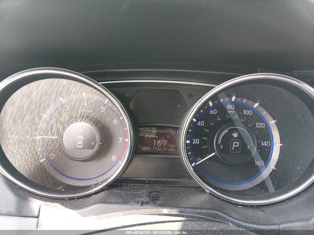 2013 Hyundai Sonata Limited მანქანა იყიდება აუქციონზე, vin: 5NPEC4AC3DH807831, აუქციონის ნომერი: 45336129