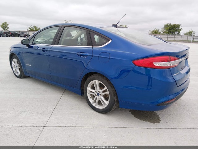 3FA6P0UUXJR122990 Ford Fusion Hybrid S