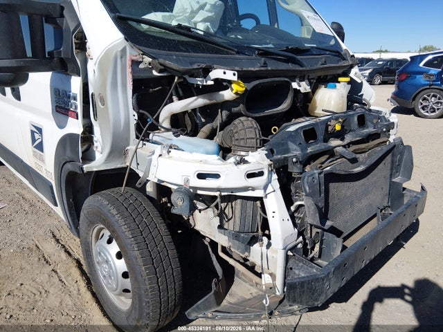 2022 Ram Promaster 2500 მანქანა იყიდება აუქციონზე, vin: 3C6LRVDG3NE118038, აუქციონის ნომერი: 45336191