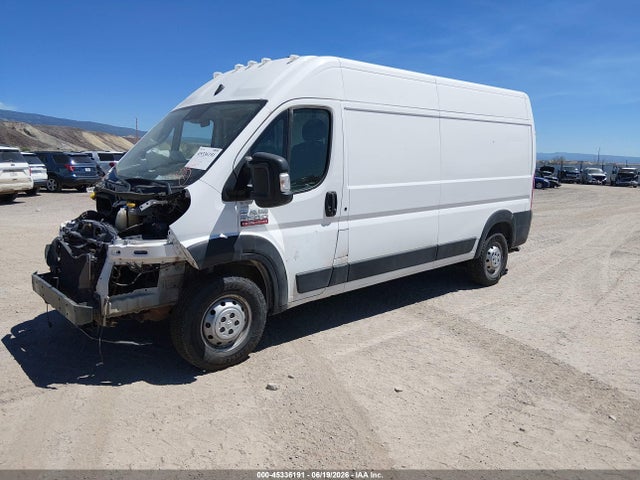 2022 Ram Promaster 2500 მანქანა იყიდება აუქციონზე, vin: 3C6LRVDG3NE118038, აუქციონის ნომერი: 45336191