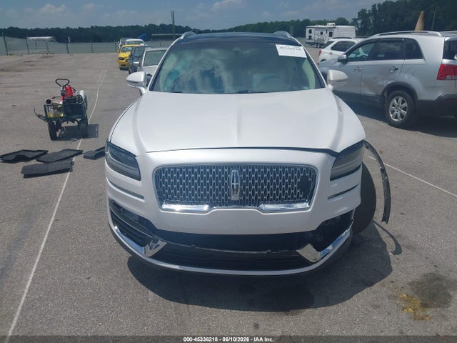 2019 Lincoln Nautilus Reserve მანქანა იყიდება აუქციონზე, vin: 2LMPJ8L9XKBL58633, აუქციონის ნომერი: 45336218