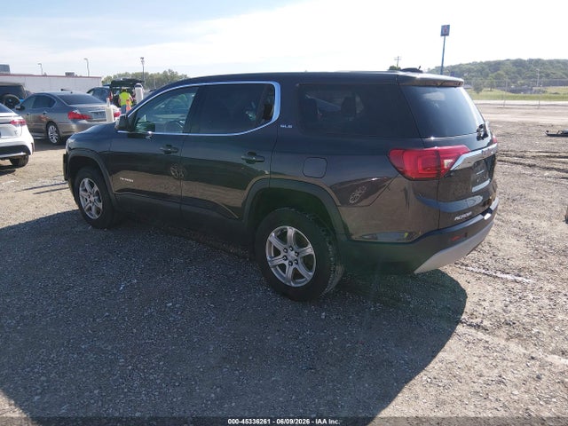 45336261 :رقم المزاد ، 1GKKNKLA8KZ105642 vin ، 2019 Gmc Acadia Sle-1 مزاد بيع